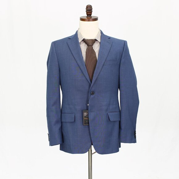Jos. A. Bank 39R Blue Solid 2-Button Sport Coat Blazer Jacket G929 - Picture 1 of 11